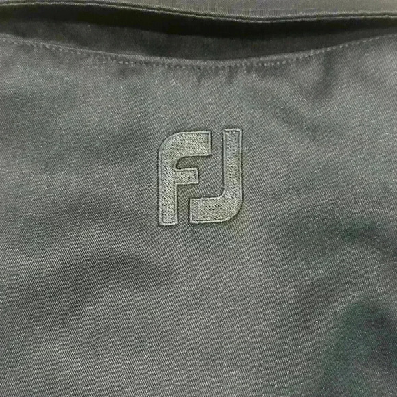 Footjoy Dryjoys FJ Mens Navy Blue Full Zip Performance Golf Jacket Sz XL Active - Picture 8 of 12